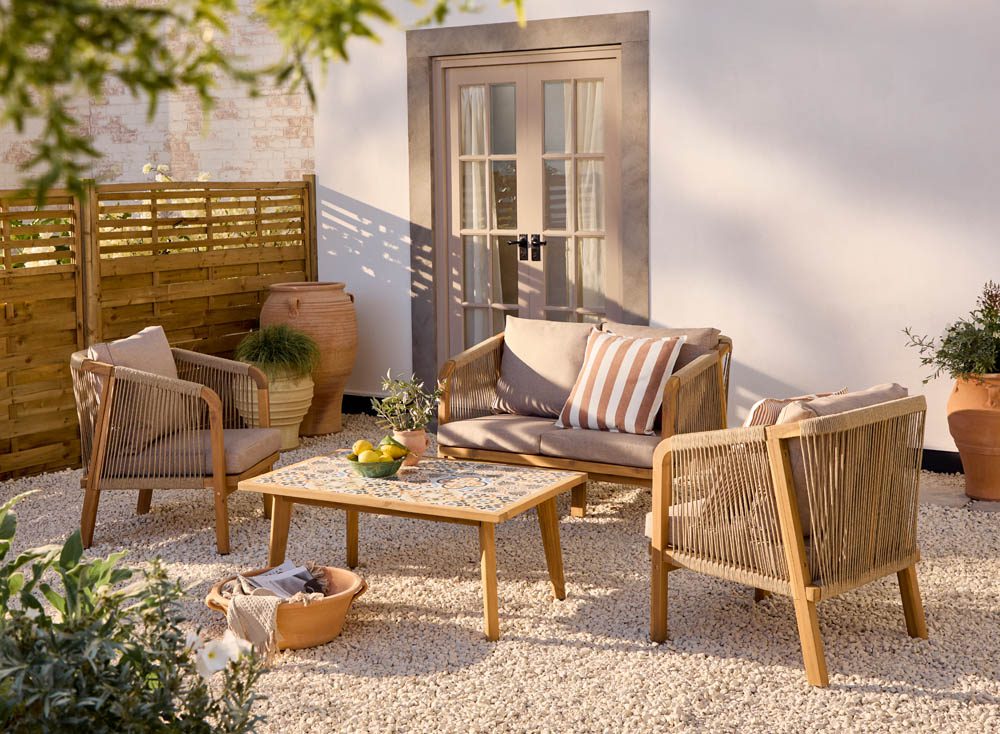 Jadia Garden Sofa Set 5056771098796